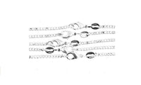 10 Pcs /Lot Fashion Silver Necklace Chain For Women - sparklingselections
