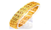 Big Chain Link Bracelet With Fish Pattern For Women - sparklingselections