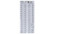 New Key Transparent Piano Keyboard Sticker - sparklingselections