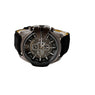 Faux Leather Band Analog Big Dial Quartz Watches for Men