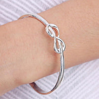 Hollow Silver Opened Cuff Bracelets For Women - sparklingselections