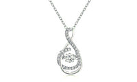 Infinity Pendant Silver Necklace for women - sparklingselections