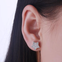 Ladies Star Stud Earrings - sparklingselections