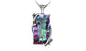 Natural Fire Rainbow Mystic Topaz Necklace