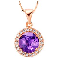 Women's Vintage Collar Crystal Necklace Pendants Jewelry - sparklingselections