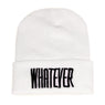 Women's Winter Cap Black Whatever Snapback Stylish Hat