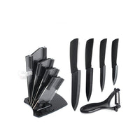 Ceramic Black Blade Kitchen Knives Accessories Set - sparklingselections