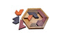 Jigsaw Wood Geometric Shape Children Educational Puzzles Wooden Toys