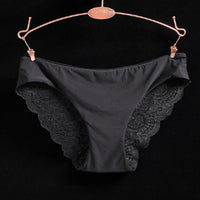 Women's Sexy Lace Seamless Cotton Breathable Panty - sparklingselections