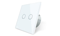 One Way Wall Touch Switch Crystal Glass Switch Panel - sparklingselections