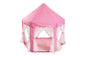 Lovely Girls Pink Princess Castle Cute Playhouse Children Kids Play Tent