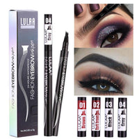 New Four Forks Makeup Liquid Eyebrow Eyeliner Eyebrow Pencil Pens - sparklingselections