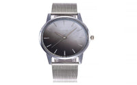 Gradient Printing Full Stainless Steel Mesh Strap Watch - sparklingselections