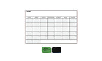 Monthly Dry Erase Magnetic Calendar for Refrigerator - sparklingselections