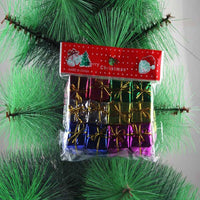 Fashion Christmas Tree Ornaments Decorations Set 12 Pc - sparklingselections