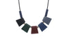 Wood Statement Beads Necklace For Women