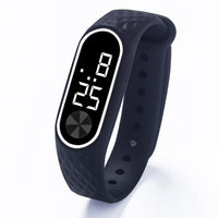 Men Sports LED Silicone Electronic Wrist Watches Electronic Clock - sparklingselections