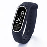 Men Sports LED Silicone Electronic Wrist Watches Electronic Clock