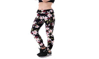 Women Workout Floral Print Pants Sporting Leggings - sparklingselections