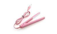 Pink Ceramic Electronic Hair Straightener Iron Curling Styling Tools - sparklingselections