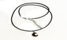 Moon & Star Pendant Bijoux For Women Necklaces Fashion Jewelry,Black