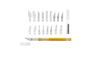 Stainless Steel Blades Precision Hobby Knife for Arts 19Pcs - sparklingselections