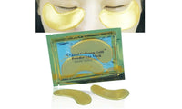 Natural Crystal Collagen Gold Powder Eye Mask Anti-Ageing Face Care  - sparklingselections