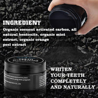 Nature Activated Charcoal Teeth Whitening Powder For Oral Hygiene Care - sparklingselections