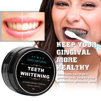 Nature Activated Charcoal Teeth Whitening Powder For Oral Hygiene Care - sparklingselections