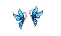 New Stud Earrings Romantic Love Butterfly Elegant Spring Style For Women, Girls Jewelry Accessory - sparklingselections