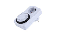 24 Hour Programmable Mechanical Electrical Timer Power Switch - sparklingselections