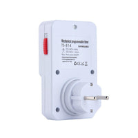 24 Hour Programmable Mechanical Electrical Timer Power Switch - sparklingselections