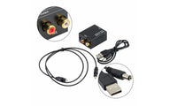 New Digital to Analog Audio Converter Optic Coaxial Adaptor - sparklingselections