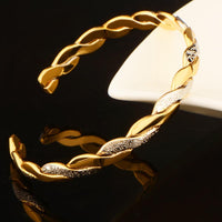 Simple Style Cuff Bracelets Bangles For Women - sparklingselections