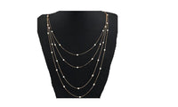 Beads Long Strip Pendant Necklace For Women - sparklingselections