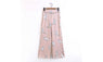 New Pink Cats Printed Loose Pants For Women