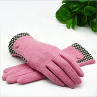 Winter Women Elegant Wool Gloves Beauty Hands Fashion - sparklingselections