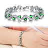 High Quality Bracelets Women Copper Alloy Cubic Zirconia Bracelets For Engagement, Wedding, Party Jewelry