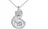 925 Silver Fox Pedant Necklaces Insert 1ct Movable Charm Necklace