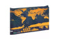 Portable Travel Scratch Off Maps Traveler Foil Layer Coating World Map