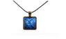 Galaxy Pyramids Vintage Necklace for Couples
