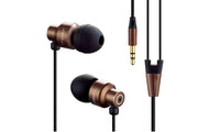 3.5mm Jack Super Clear Metal Noise isolating Earbud - sparklingselections