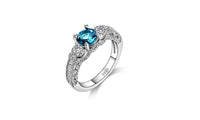 Silver CZ Crystal Fashion Ring For Women (6,7,8) - sparklingselections