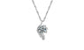 Crystal Leaves Design Pendant Necklace For Women