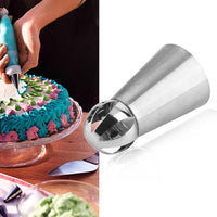 9pcs/lot Home Use Stainless Steel Cream Nozzle Mouth Fondant Cake - sparklingselections