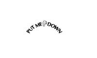 PUT ME DOWN Black Bathroom Toilet Reminder Quote Seat Sign - sparklingselections