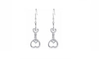 Infinity Love Crystal Drop Earrings For Women - sparklingselections