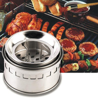 Portable Stainless Steel Camping Outdoor Stove - sparklingselections