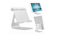 Aluminium Silver Tablet Stand Desktop Holder Dock - sparklingselections