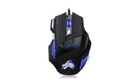 Professional Wired Gaming Mouse 7 Button 5500 DPI LED - sparklingselections